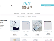 Tablet Screenshot of jezabelnarvaez.com